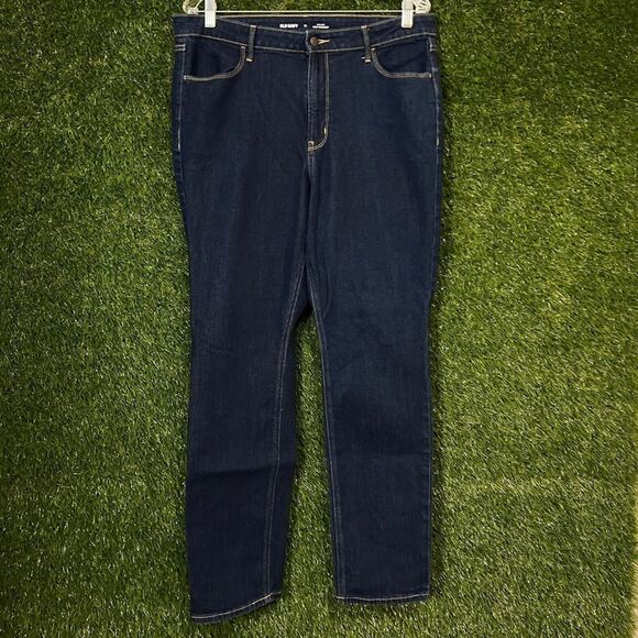 Old Navy High Rise Straight Denim Jeans - Picture 1 of 3